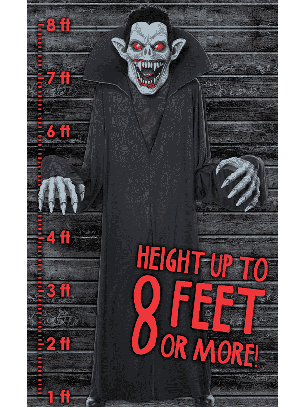  Towering Terror Vampire Costume for Adults Standard : Clothing,  Shoes & Jewelry