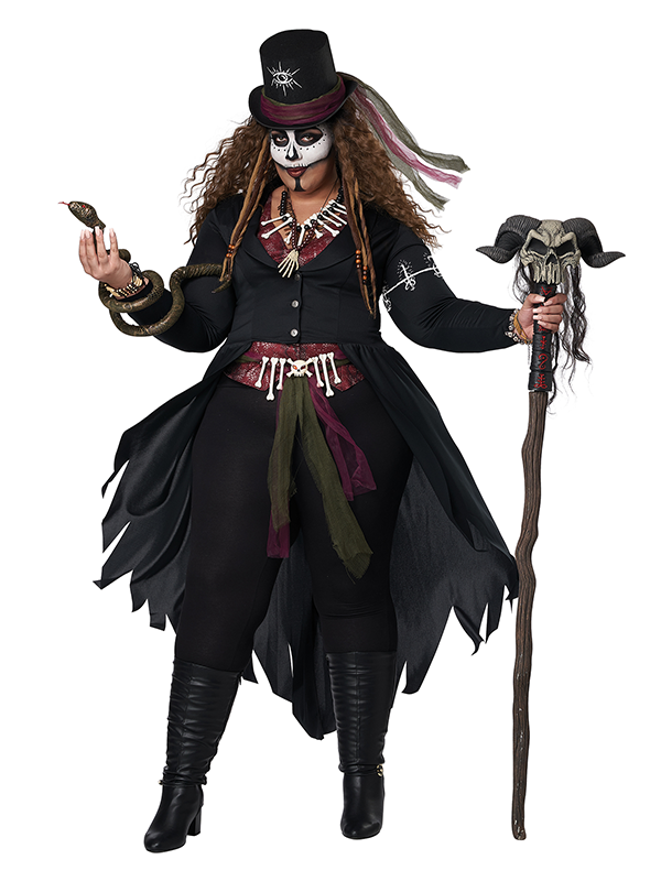 VOODOO PRIESTESS ADULT COSTUME VOODOO WOMAN